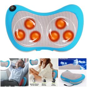 OSITO Electric Lumbar Neck Back Massage Pillow Massager Kneading Cushion Heat