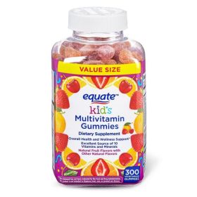 Equate Kid's Multivitamin Vegetarian Gummies Value Size;  300 Count
