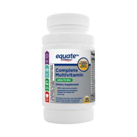 Equate Complete Multivitamin/Multimineral Supplement Tablets;  Adults 50+;  125 Count