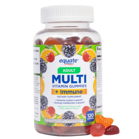 Equate Multivitamin + Immune Support Gummies;  120 Count