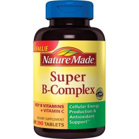 Nature Made Super B-Complex Dietary Supplement Tablets;  390 Count
