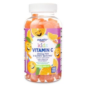 Equate Kid's Vitamin C 250mg Vegetarian Gummies;  150 Count
