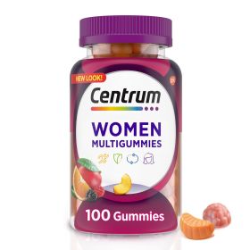 Centrum Multigummies Gummy for Women;  Multivitamin/Multimineral Supplement;  100 Count