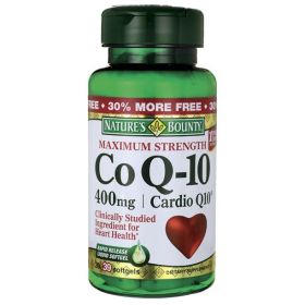 Nature's Bounty Maximum Strength Coq10 Cardio Q10;  400 mg;  39 Softgels