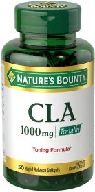 Nature's Bounty CLA Tonalin Softgels;  1000 mg;  50 Count