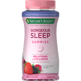 Nature's Bounty Optimal Solutions Gorgeous Sleep Gummies;  60 Count