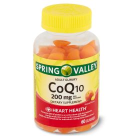 Spring Valley CoQ10 Adult Gummies;  200 mg;  60 Count