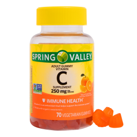 Spring Valley Vegetarian Vitamin C Gummies;  70 Count