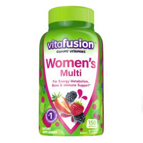 Vitafusion Women's Multivitamin Gummies;  Berry Flavored;  150 Count