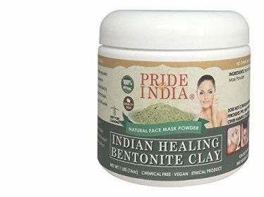 Indian Healing Bentonite Clay 1.0Lb Jar oz Face Mask