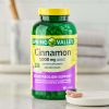 Spring Valley Cinnamon Plus Chromium Capsules Dietary Supplement, 1,000 mg, 180 Count