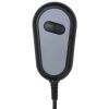 Electric Massage Recliner Black Fabric