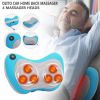 OSITO Electric Lumbar Neck Back Massage Pillow Massager Kneading Cushion Heat