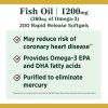 Nature's Bounty Fish Oil With Omega 3 Softgels;  1200 mg;  200 Count
