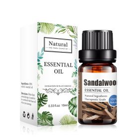 Pure Essential Oil 10ml Aroma Diffuser (Option: Sandalwood-10ML)
