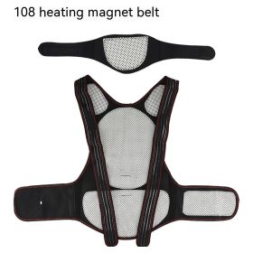 Self-heating Magnet Tomalin Heating Vest Waistcoat (Option: 108 Magnet-M)