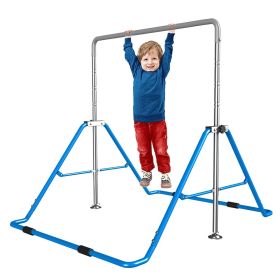 Parallel Bar Pull-up Trainer Child (Color: Blue)