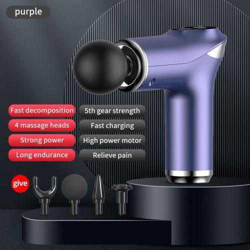 New Fascia Gun Fitness Electric Impact Gun Muscle Relaxer Massager