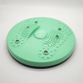 Home Sports Magnet Massage Waist Twister (Color: Green)