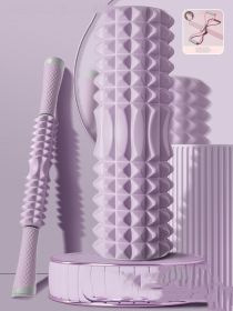 Foam Shaft Roller Mace Yoga Supplies Massage Shaft Yoga Post (Option: L)