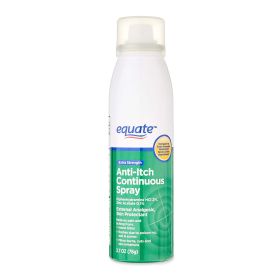 Equate Extra Strength Anti-Itch Continuous Spray, 2.7 oz (Brand: Equate)
