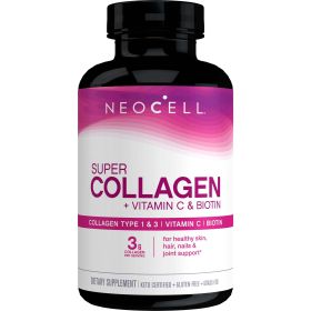 NeoCell Collagen Tablets With Vitamin C and Biotin, 180 Count (Brand: NeoCell)