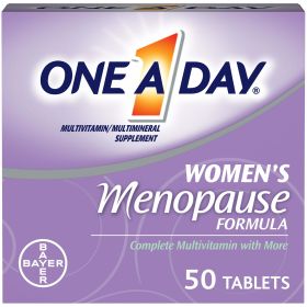 One A Day Women's Menopause Formula Multivitamin Supplement;  50 Count (Brand: One A Day)