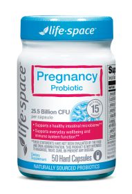 Life-Space Pregnancy Probiotic Supplement for Mom and Baby to Support Digestive;  Immune and Vaginal Health;  Contains Lactobacillus crispatus and rha (Type: Pack of 1)