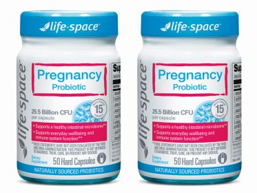 Life-Space Pregnancy Probiotic Supplement for Mom and Baby to Support Digestive;  Immune and Vaginal Health;  Contains Lactobacillus crispatus and rha (Type: Pack of 2)