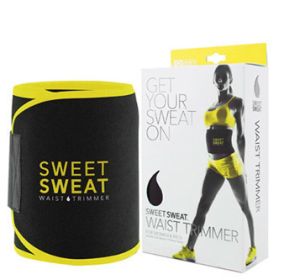 Sports Sweat Waistband Postnatal Plastic Abdominal Belt (Option: Yellow-S)