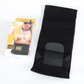 Sports Sweat Waistband Postnatal Plastic Abdominal Belt (Option: Black-2XL)