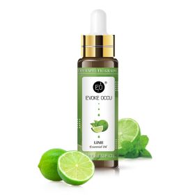 Rose Lavender Aromatherapy Essential Oil With Dropper 10ml (Option: Lime-10ML)